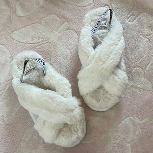 Furry slippers